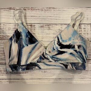 Fabletics Small with pads Abstract Print Bralette